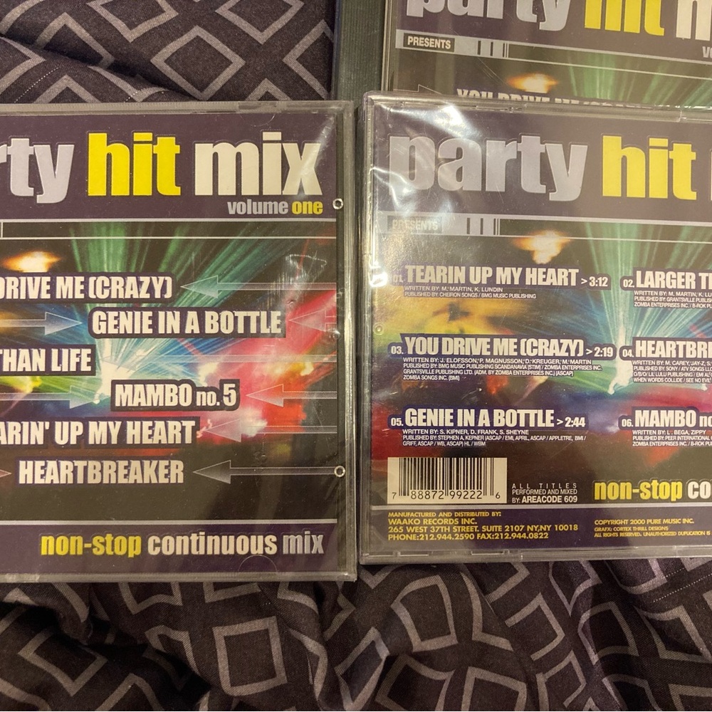 Party Hit Mix Volume One CD - Multicolor